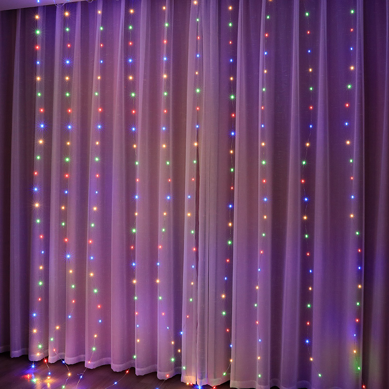 Guirnalda de luces LED para co - String Curtain Light reseña y precio
