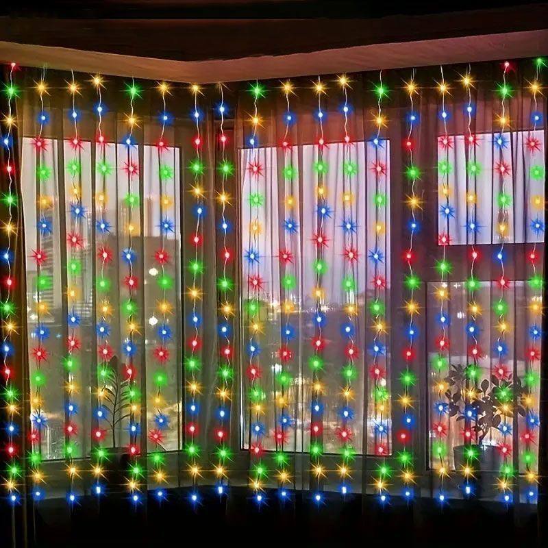 Guirnalda de luces LED para co - String Curtain Light reseña y precio