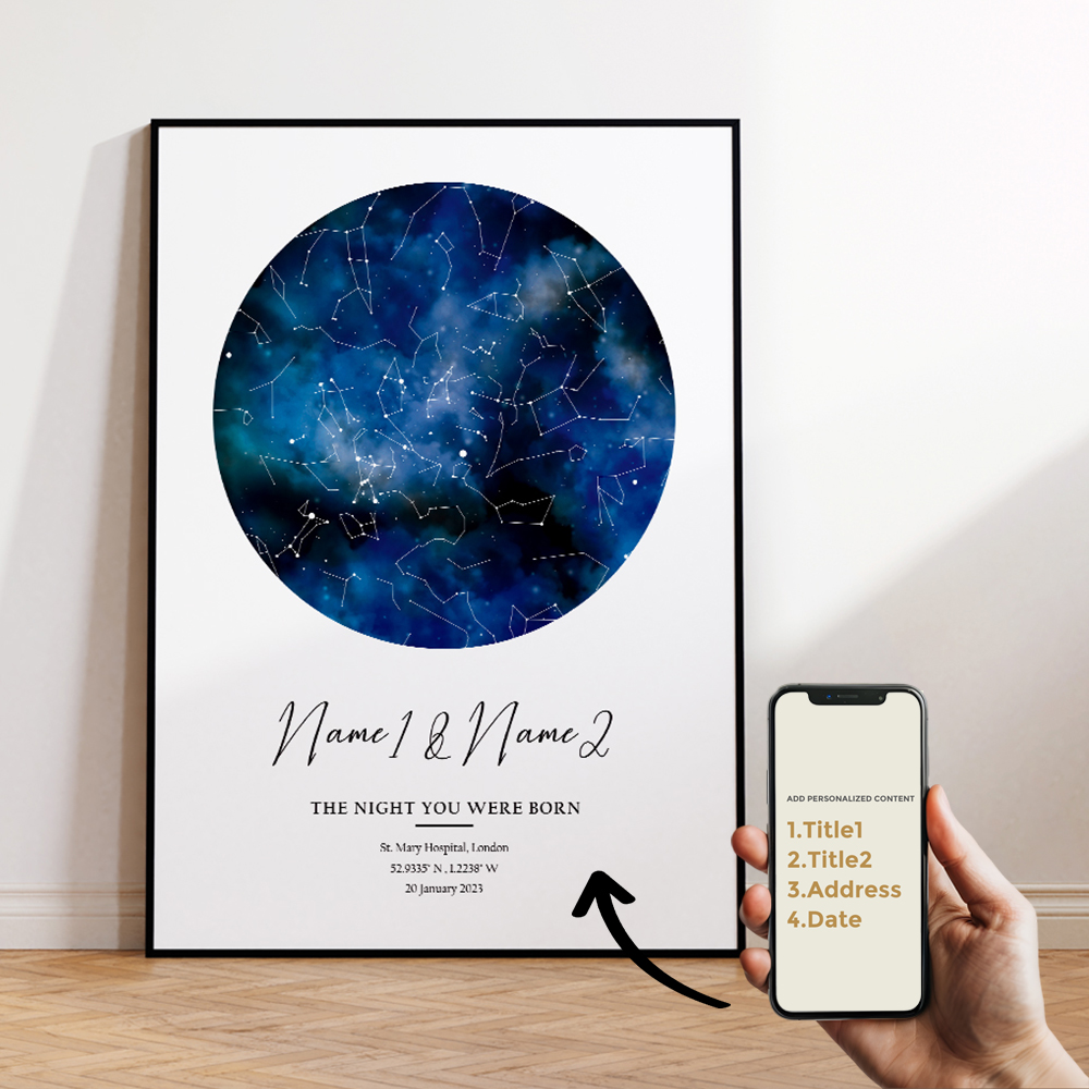 Mapa de estrella de cielo noct - Home Decor Furniture reseña y precio