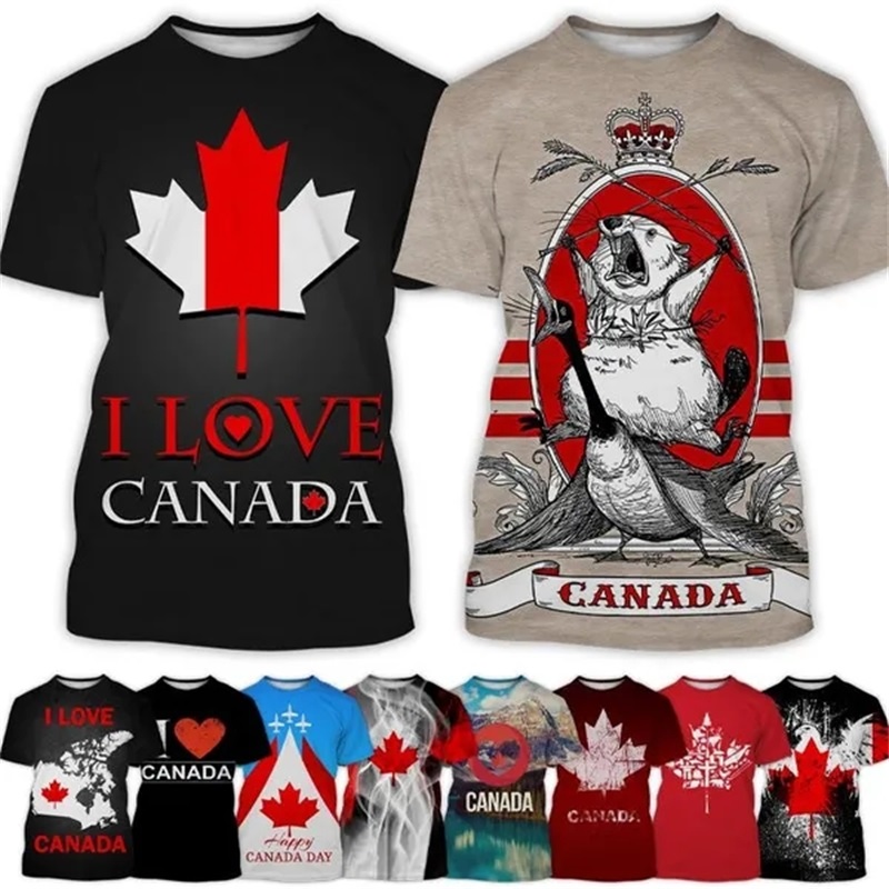 Camiseta con estampado 3d I Lo - Home Decor Canada reseña y precio