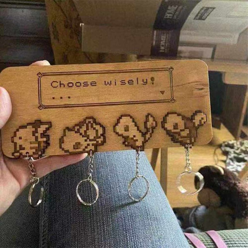 Llavero de madera de Pikachu d - Home Decor Disney reseña y precio