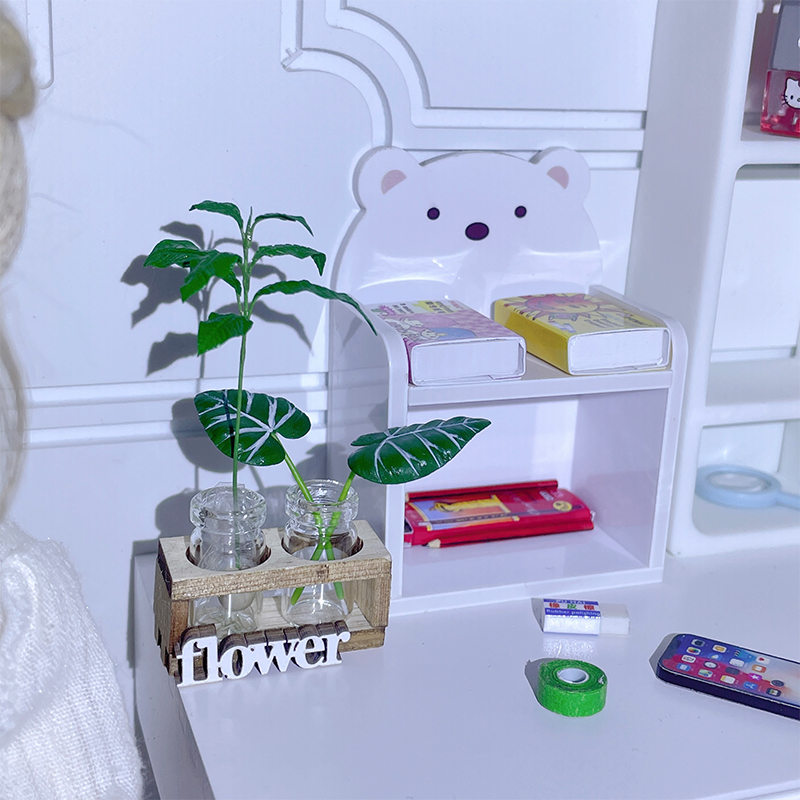 1 Juego de casa de muñecas en  - Home Decor Glass reseña y precio