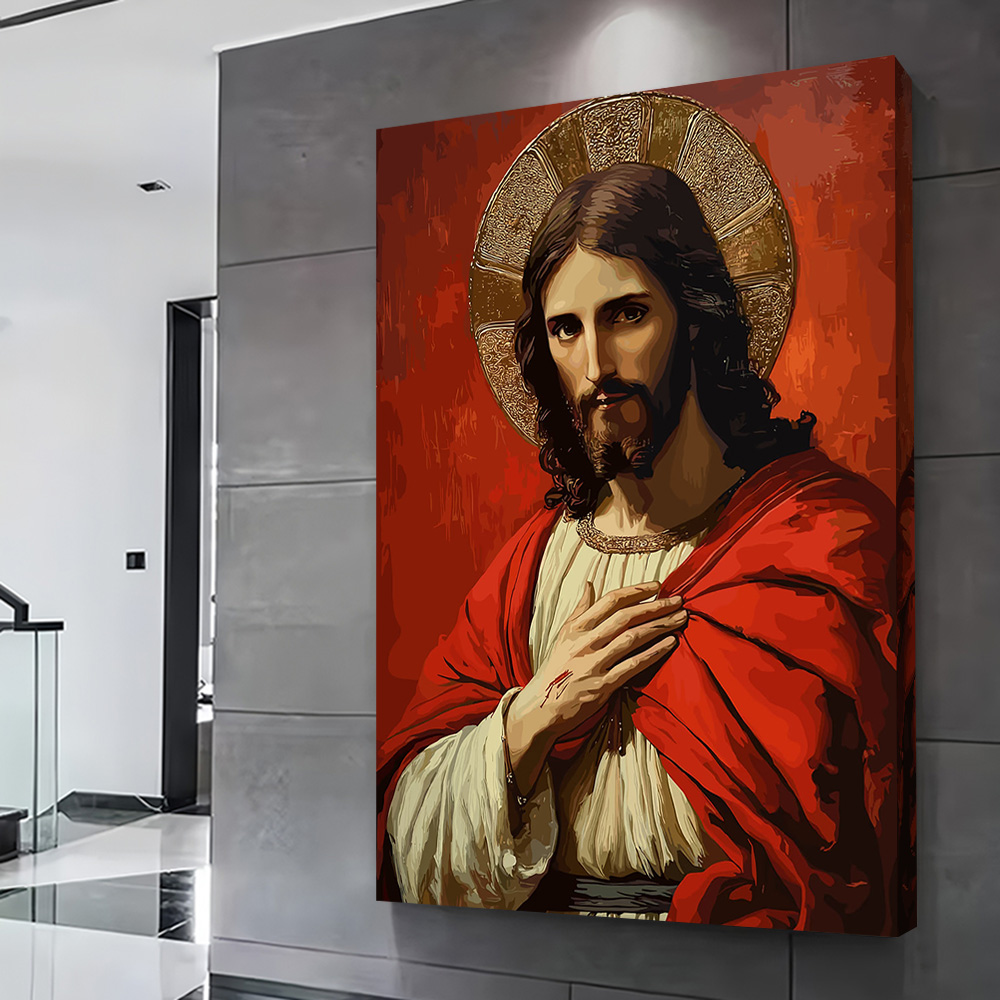 Póster de Retrato de Jesucrist - Home Decor Jesus reseña y precio