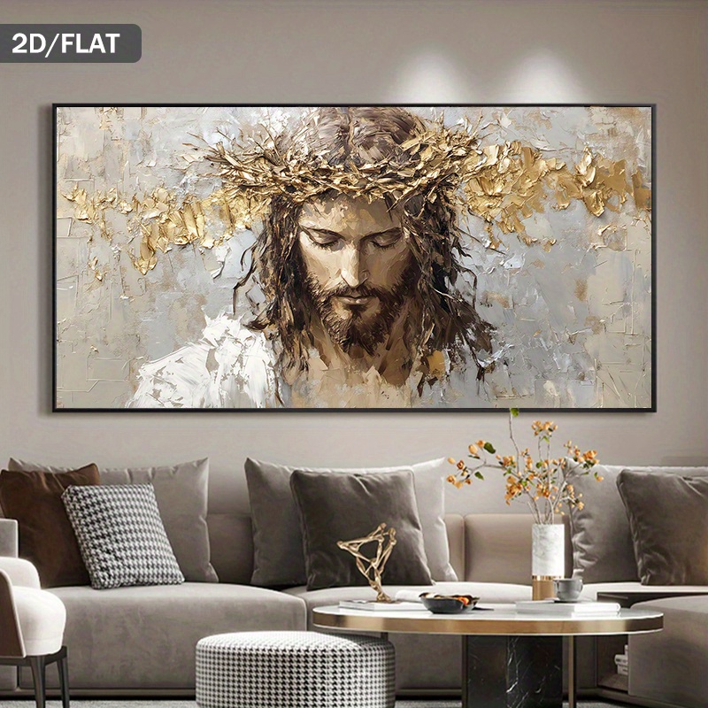 Cuadro en Lienzo de Jesucristo - Home Decor Jesus reseña y precio