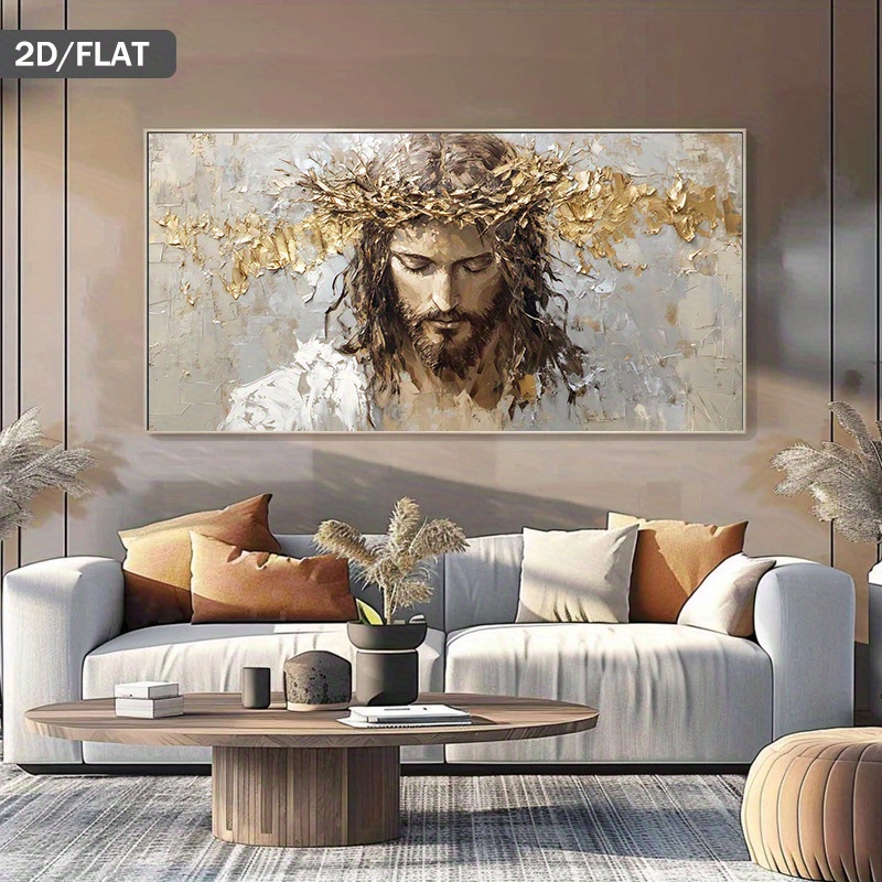 Cuadro en Lienzo de Jesucristo - Home Decor Jesus reseña y precio