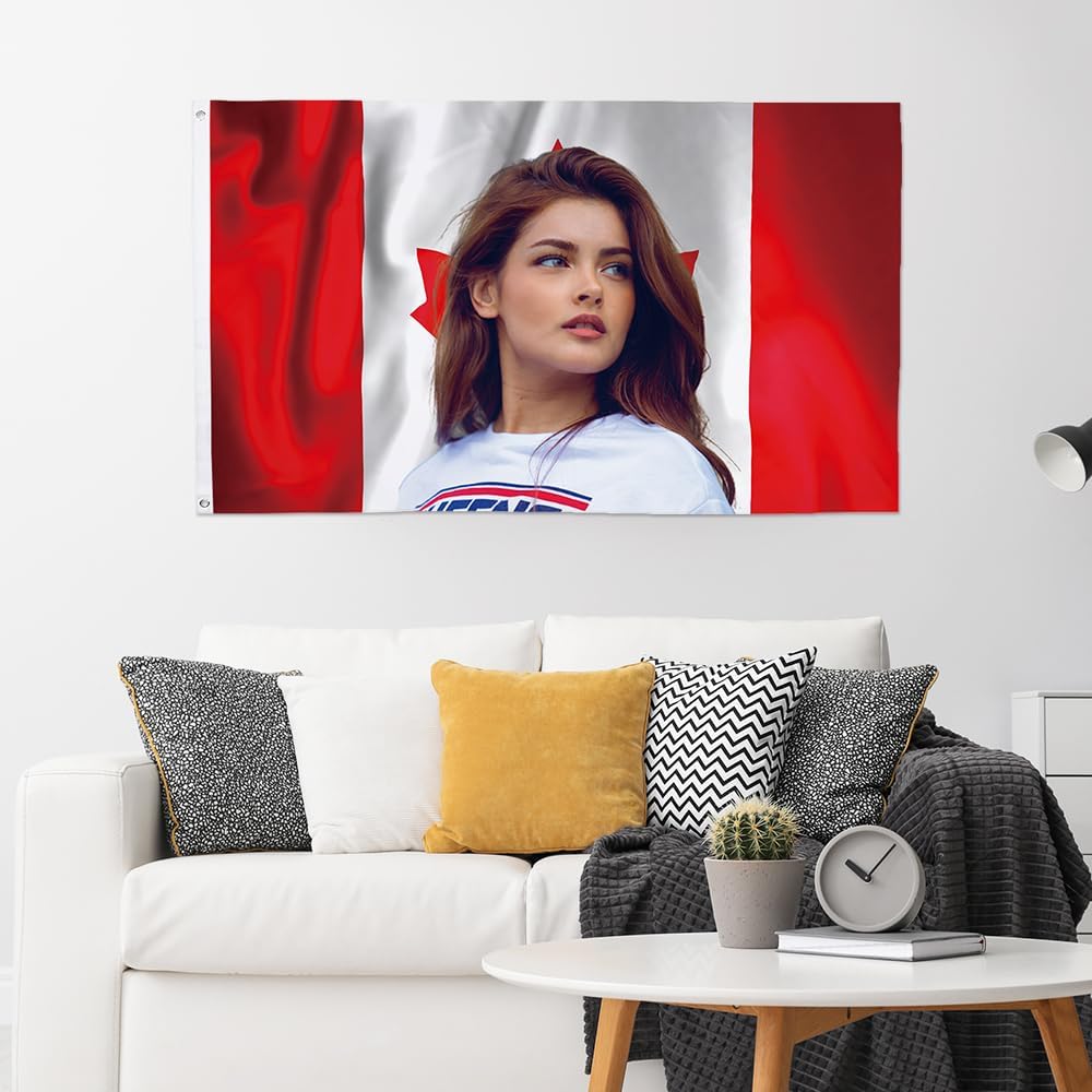 Bandera de Canadá personalizad - Home Decor Canada reseña y precio