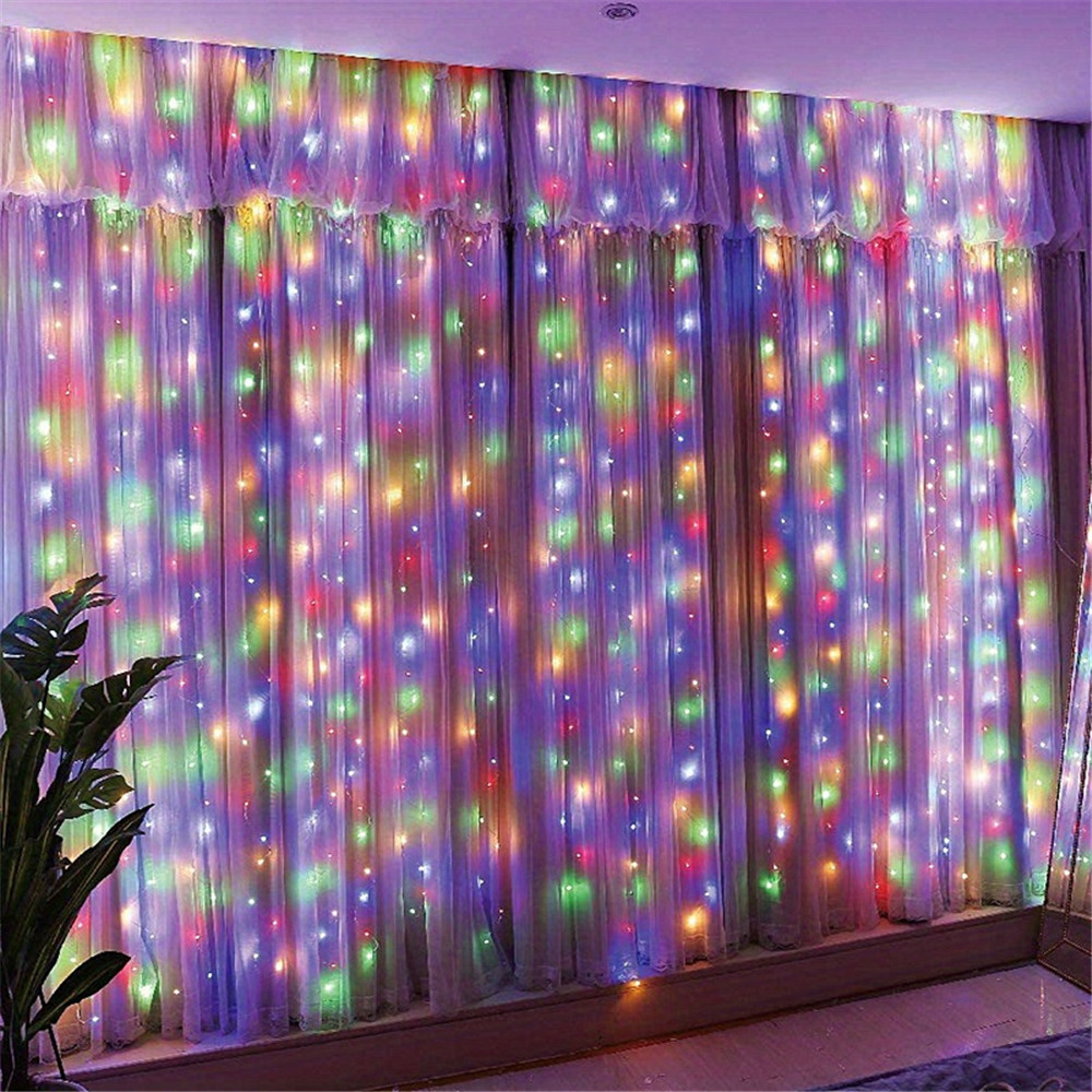 Cortina LED USB de 3/6M, 8 mod - String Curtain Light reseña y precio