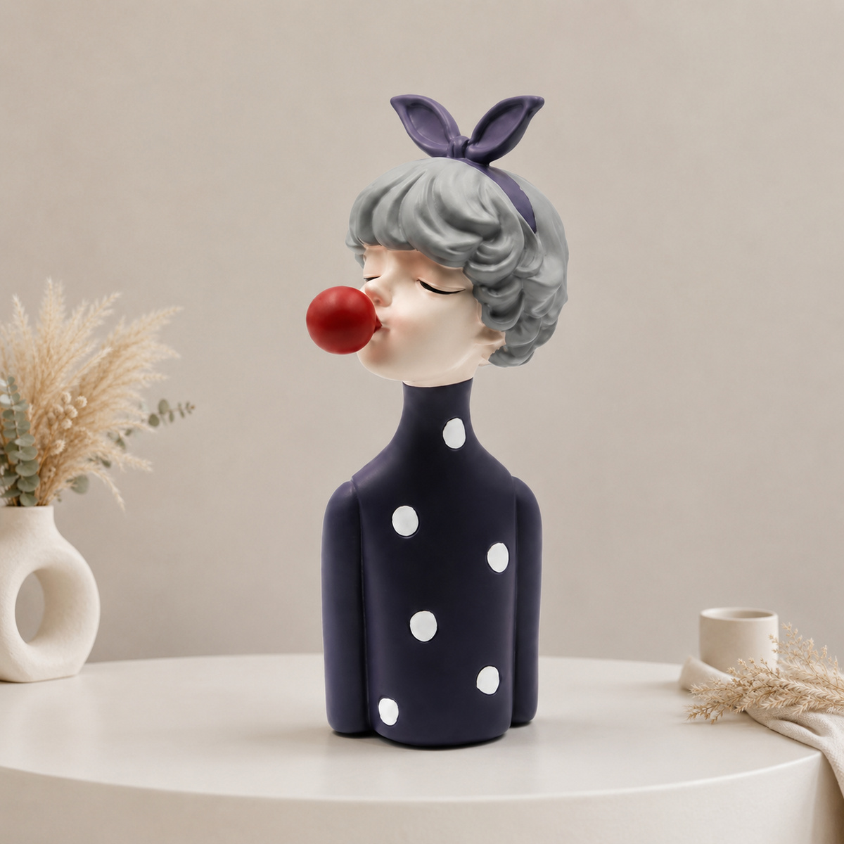 Figura de Resina de Chica con  - Vanity Home Decor reseña y precio