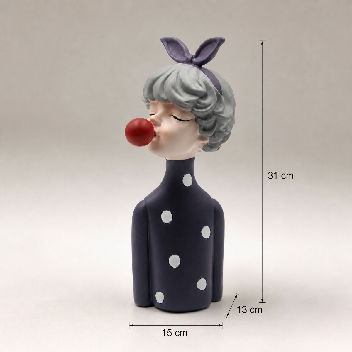 Figura de Resina de Chica con  - Vanity Home Decor reseña y precio