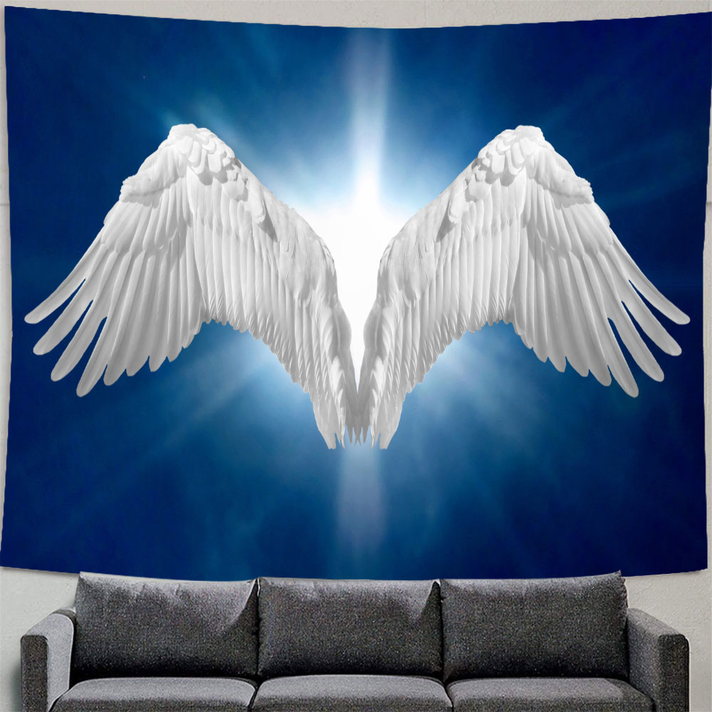 Tapiz de alas de Ángel grande, - Home Decor Hippie reseña y precio
