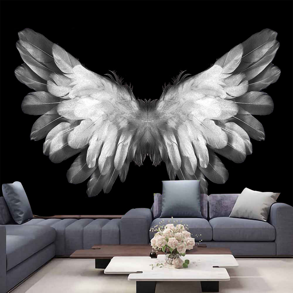 Tapiz de alas de Ángel grande, - Home Decor Hippie reseña y precio