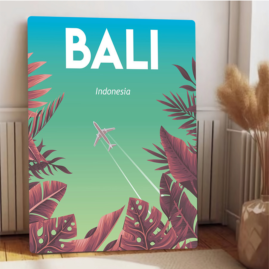 Paisaje de Bali Indonesia, art - Home Decor Bali reseña y precio