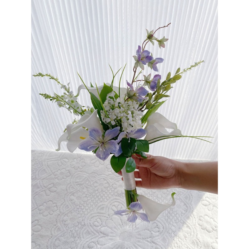 Flor artificial de lirio de ag - Home Decor Locations reseña y precio