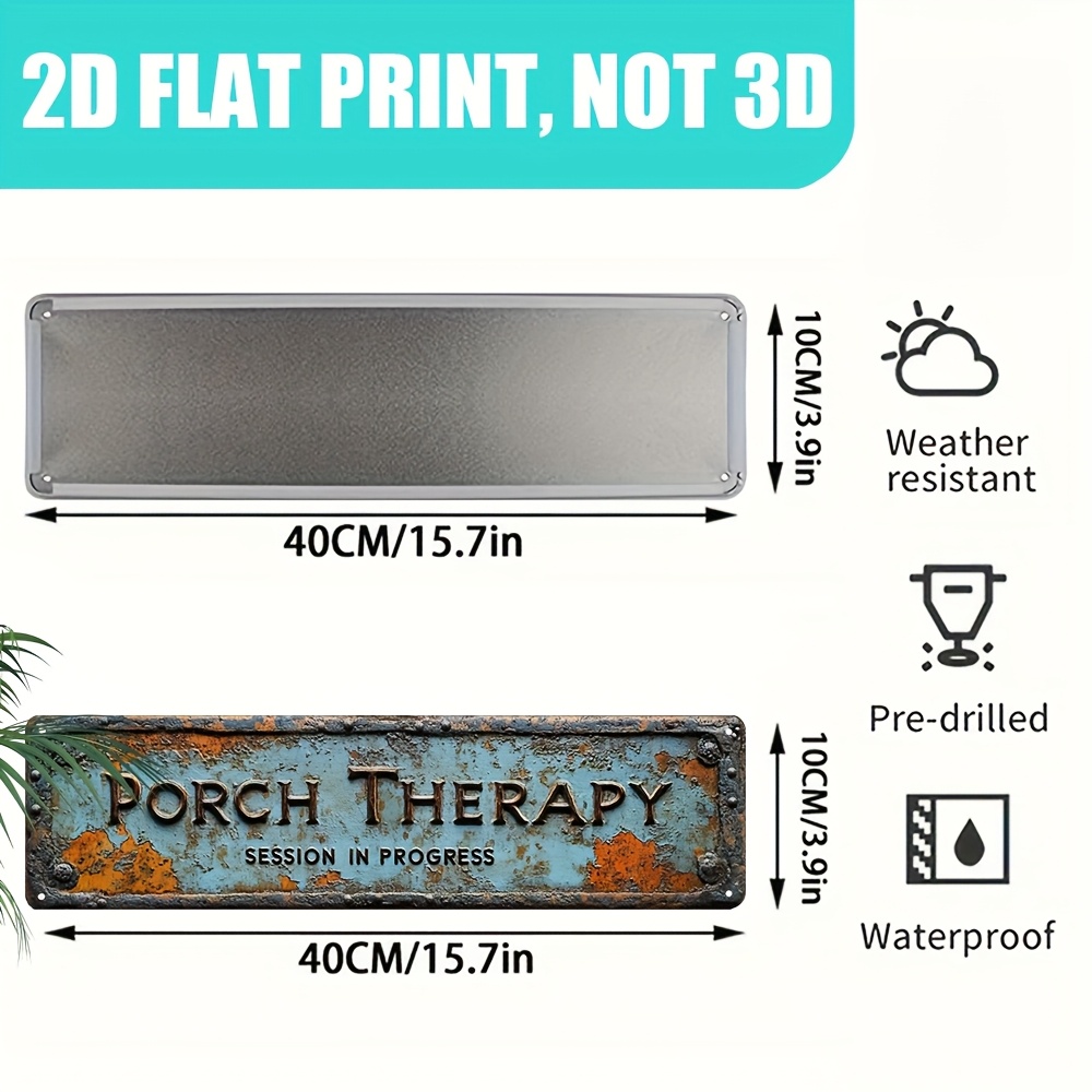 Letrero Metálico Decorativo 2D - Home Decor Shop reseña y precio
