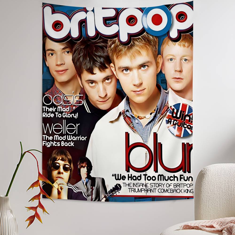 Band Musik Rapper Blur Anime t - Home Decor Hippie reseña y precio